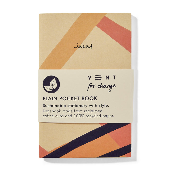 Pocket notebook "ideas" creme | vent for change