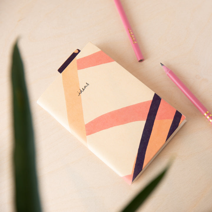 Pocket notebook "ideas" creme | vent for change