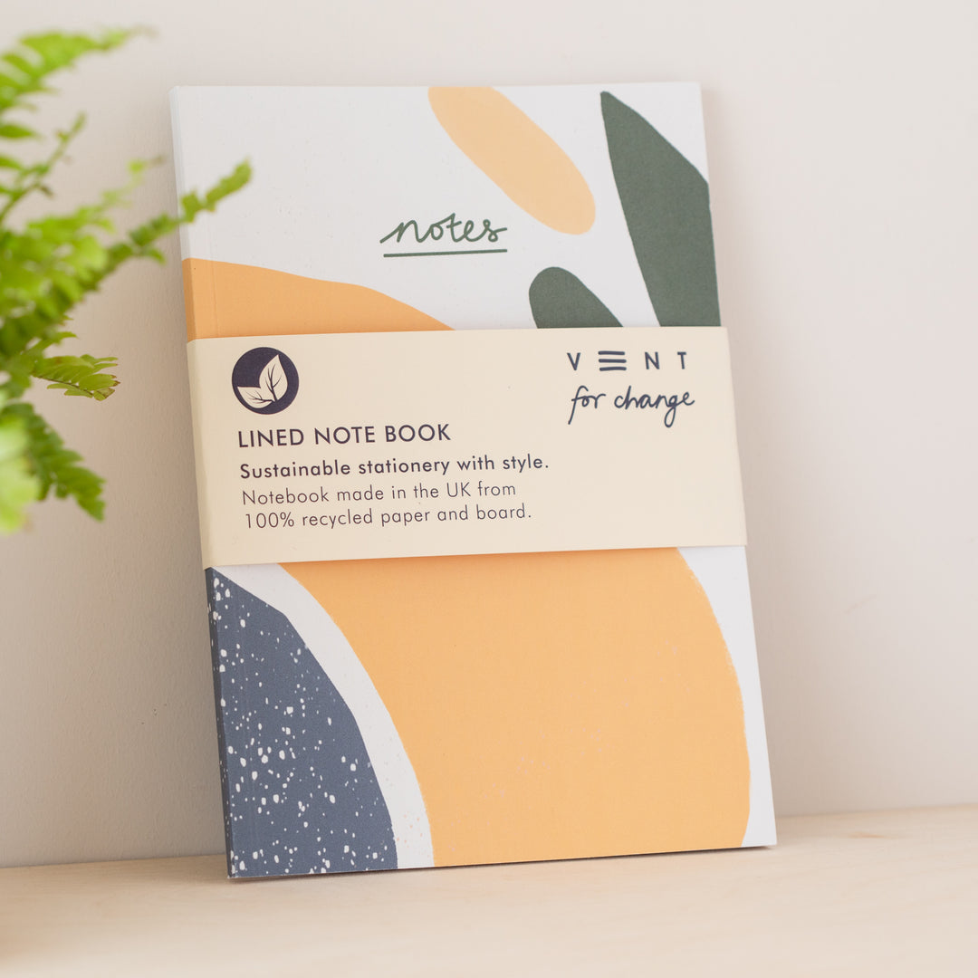 Notebook "notes" olive | vent for change