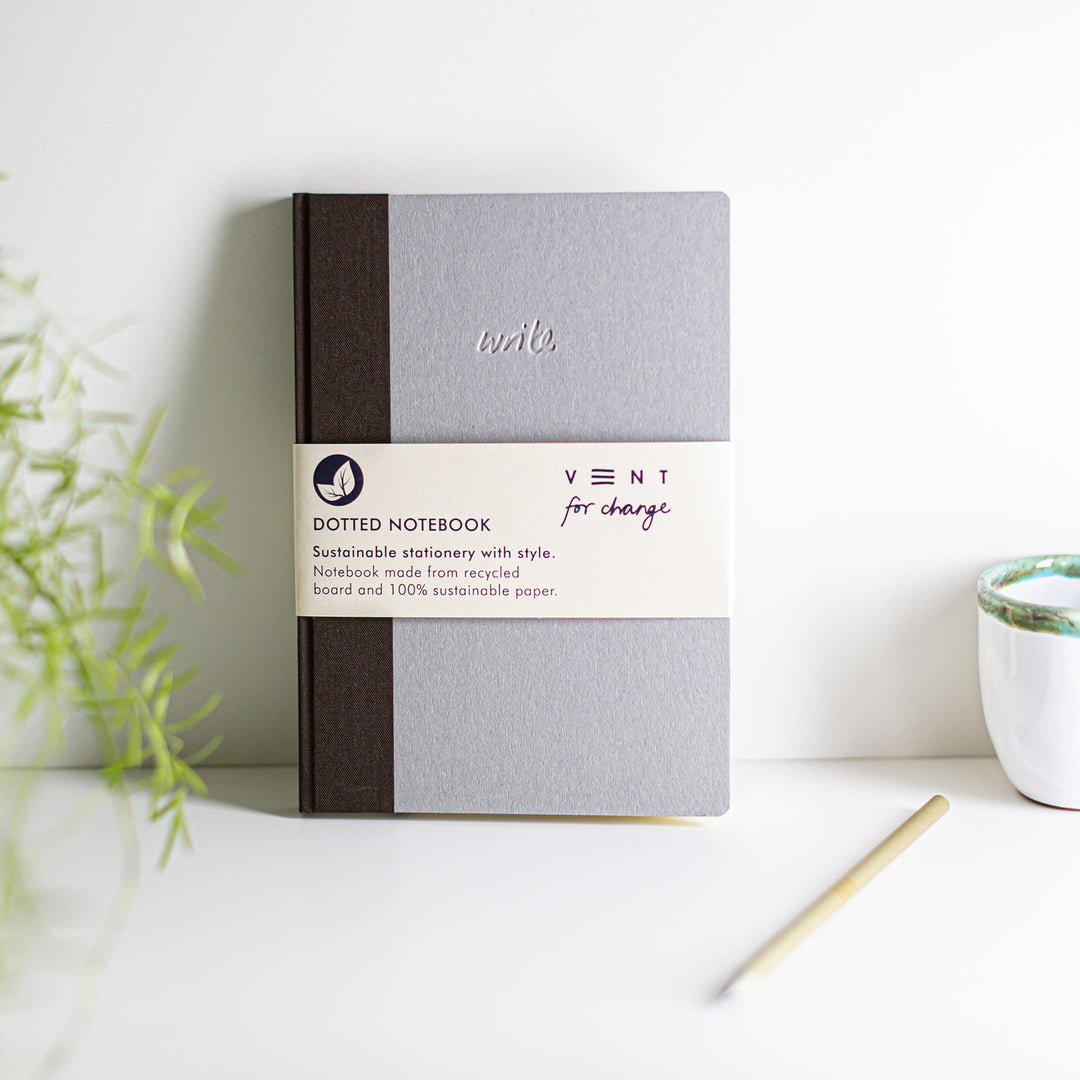 Notebook "write" with recycled cover | vent for change