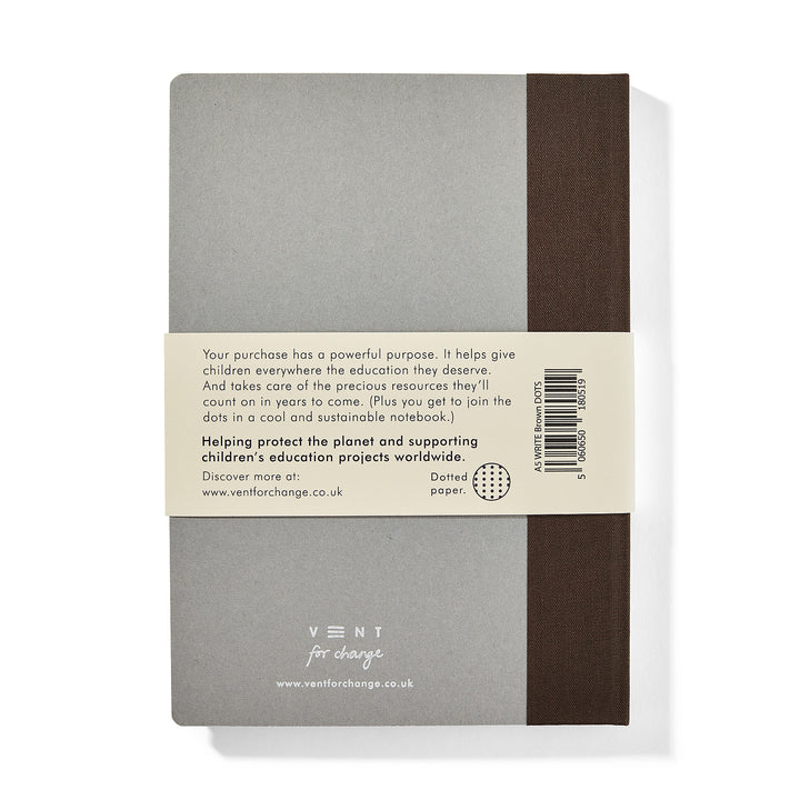 Notebook "write" with recycled cover | vent for change