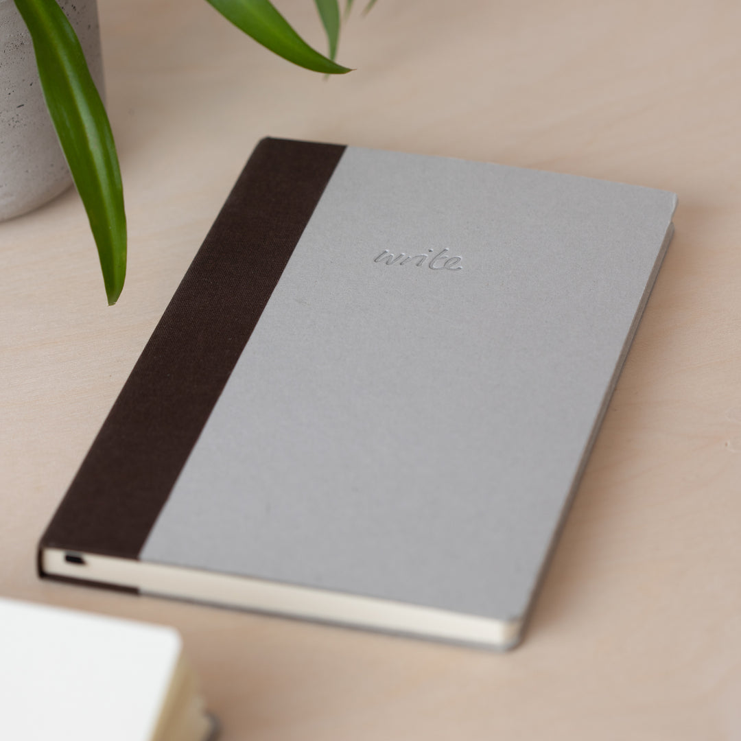 Notebook "write" with recycled cover | vent for change