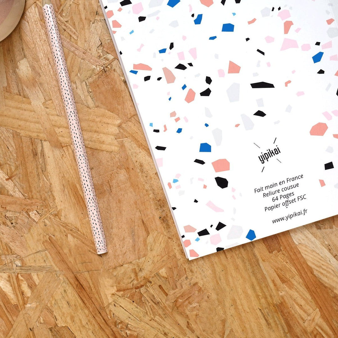 Notebook A5 "White Terrazzo" | Yipikai